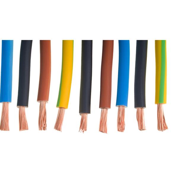 Custom Made Flexible Insulated Copper Wire With Single Core Wear Resistant