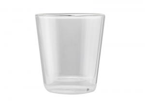 Quality Insulated Coffee Glasses Mugs For Hot Drinks , Double Wall Drinking Glasses for sale