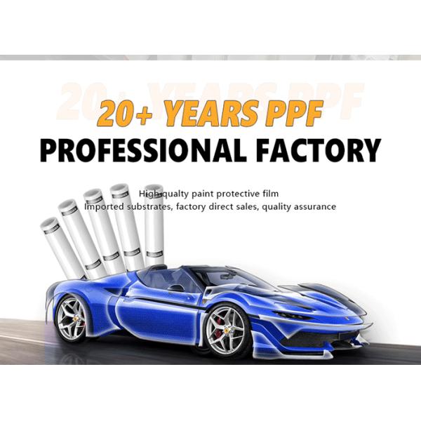 Thermoplastic Polyurethane TPU PPF Self Healing Car Wrap Nano Coated
