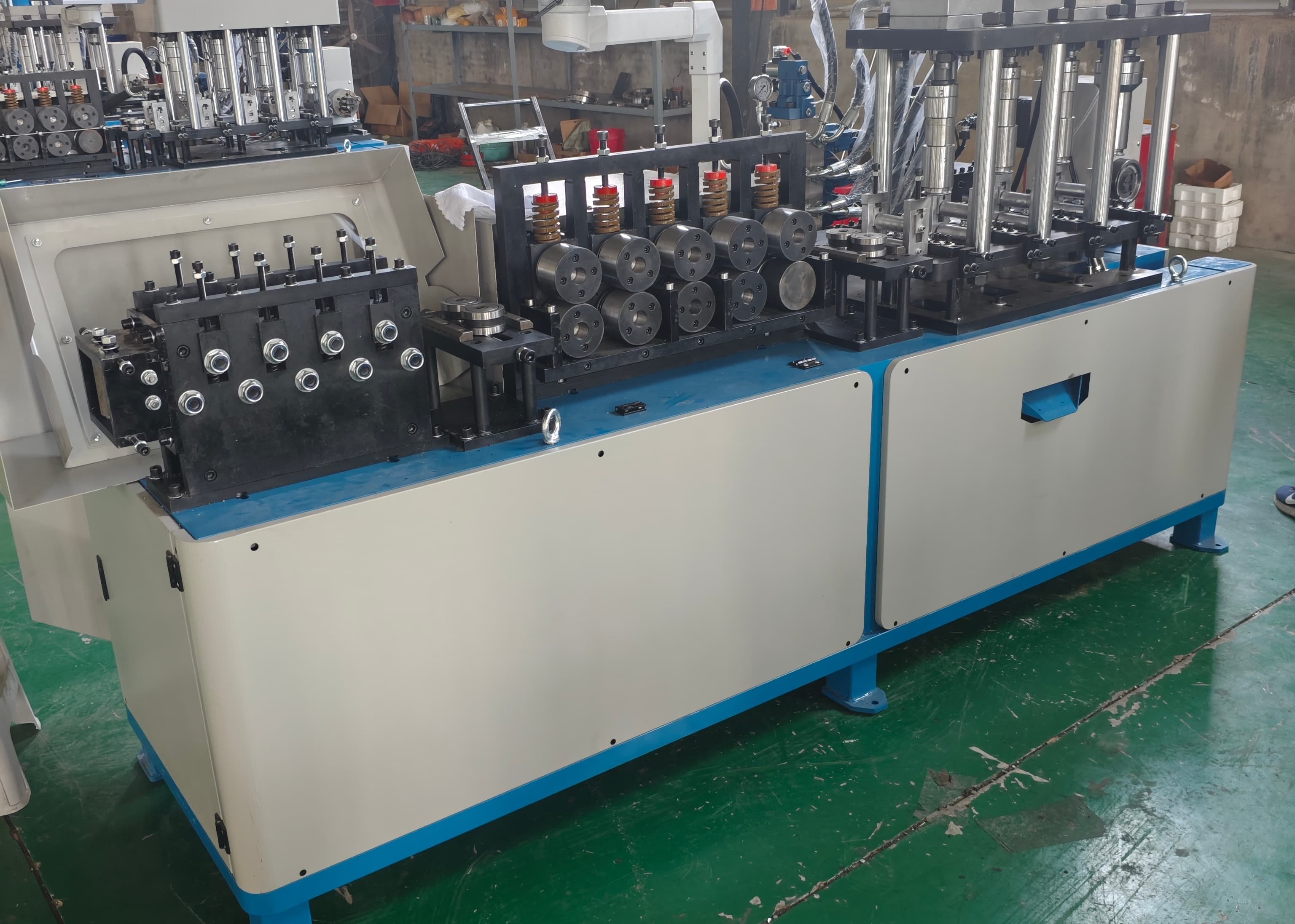 2-6mm Processing Thickness Flat Iron Banding Machine For Transportation Industry
