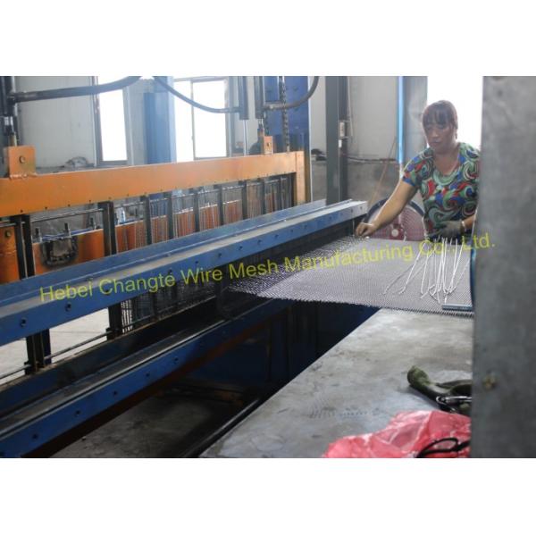 Flat Top Anti Rust 45 Steel Embossed Mine Sieving Mesh