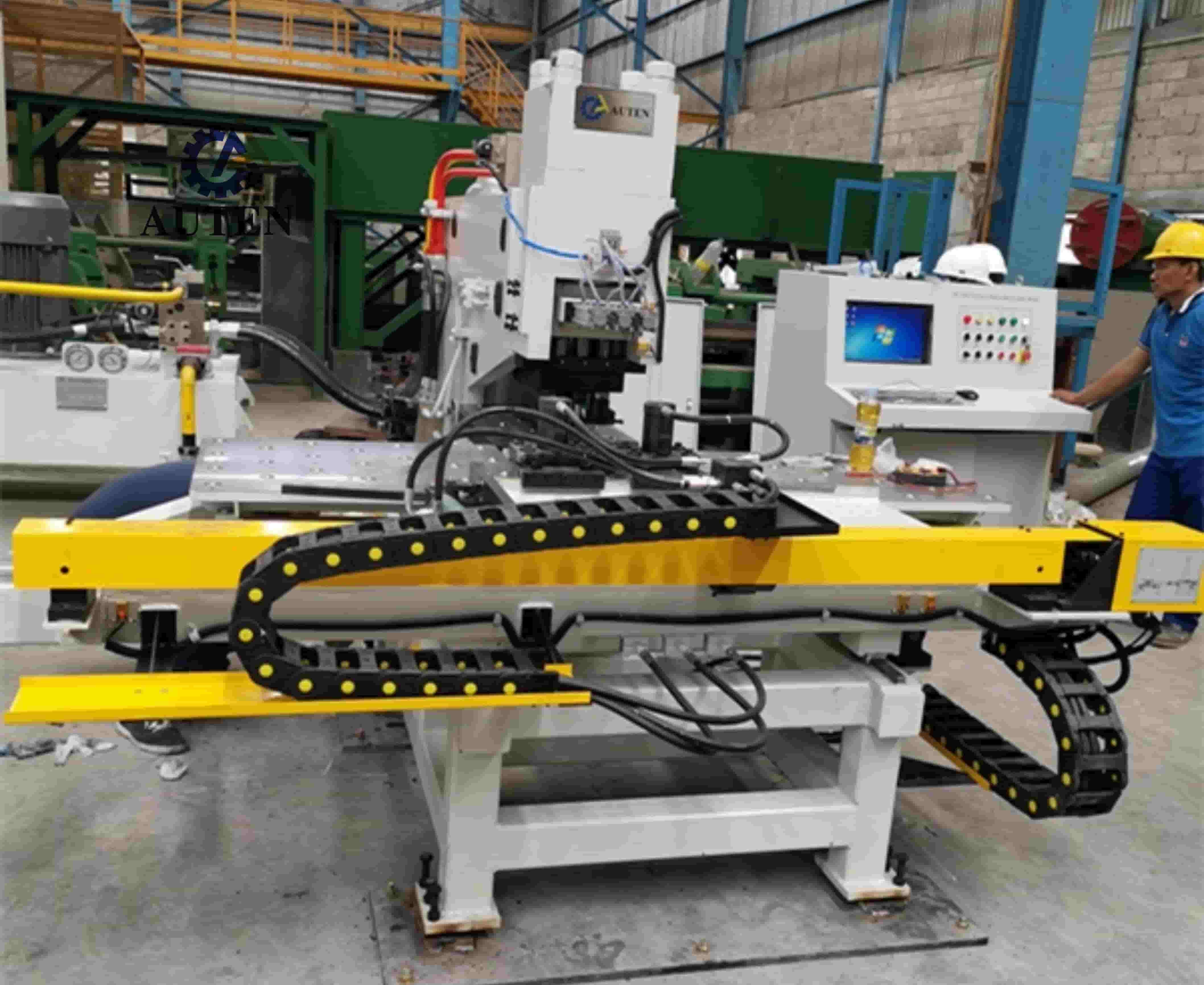 High-Speed CNC Plate Punching Marking And Drilling Machine With Integrated Processing