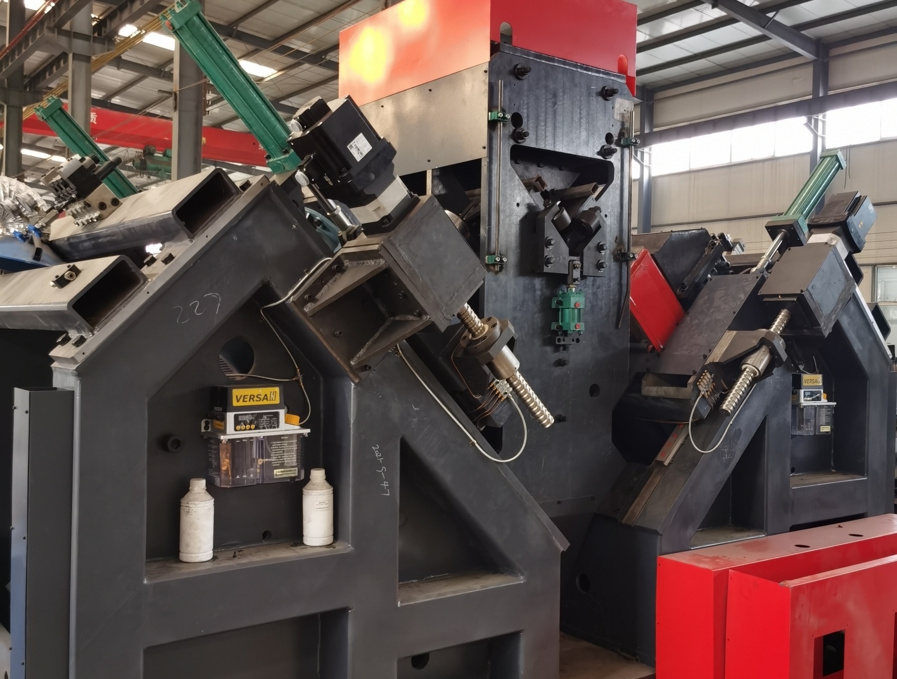 High-Speed CNC Angle Drilling and Marking Machine for Power Tower Manufacturing