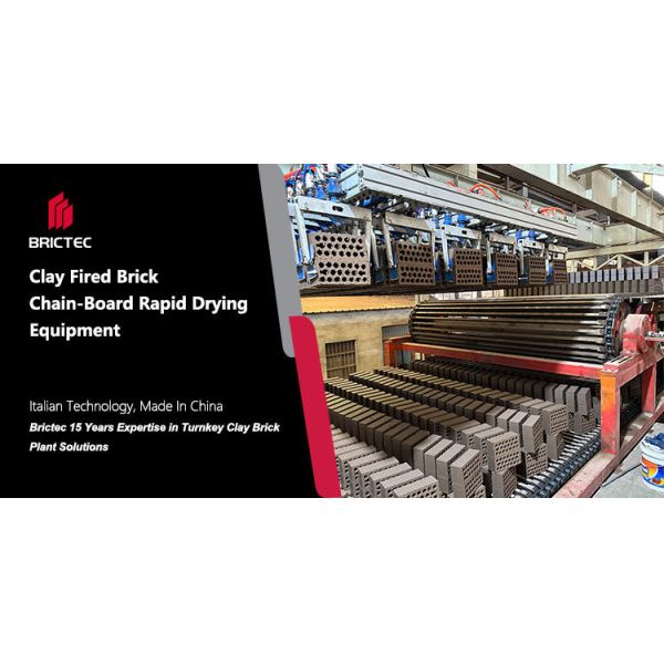 Chain-Board Rapid Drying Chamber for Clay Bricks with High-Efficiency Drying, Uniform Drying, and High Degree of Automation