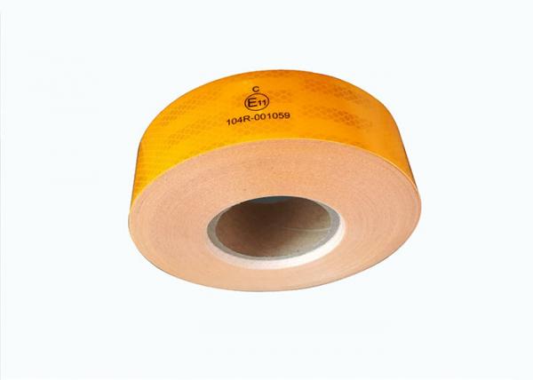 Buy Safety Ece 104 Reflective Tape Pressure Sensitive , Conspicuity Markings For Truck at wholesale prices