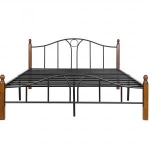 China Easy Install Queen Size Iron Bed Frame , 18 Inch Metal Bed Frame Queen on sale