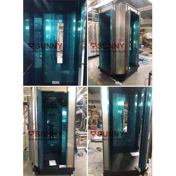 Computerized 5-21 Passengers MRL1600kg AC VVVF Inverter Elevator