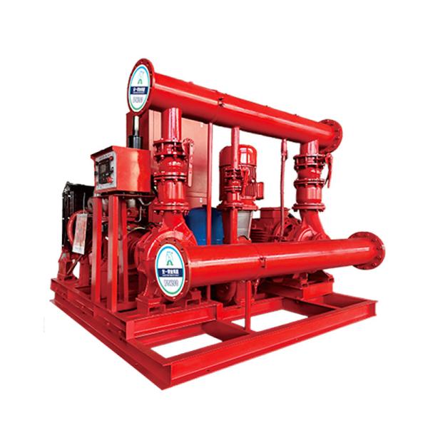 Diesel Engine Fire Pump Set 400GPM 8Bar 4 Cylinder