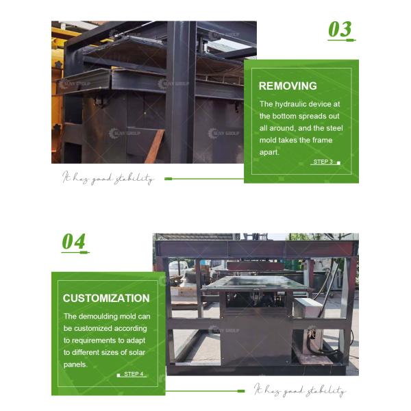 Motor-driven Solar Panel Frame Removing Recycling Machine for Efficiency and Recycling