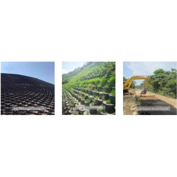 High Density Polyethylene Geocell Company Cellweb 75mm
