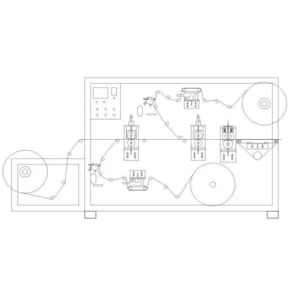 80Kg Tank Rat Glue Trap Making Machine With Slitting Function