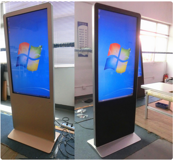 Apple Type LCD Advertising Machine Induction Digital Signage / USB / Touch / Wifi