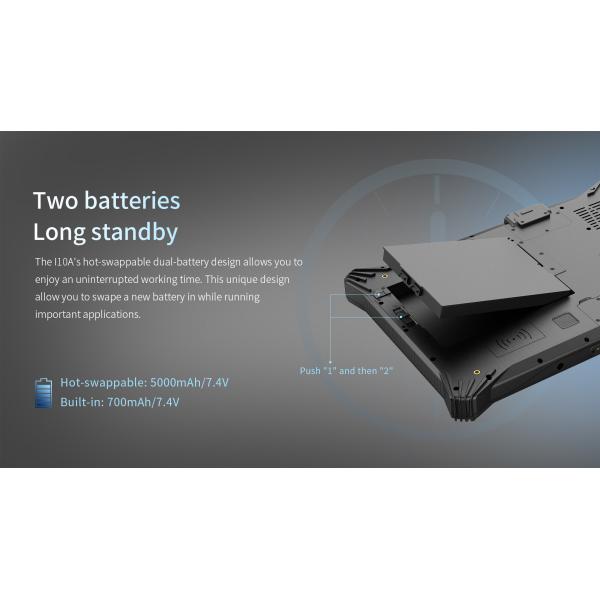 10Inch Rugged Tablets Windows I7/I5 Processor 4G Sunlight Readable Drop Resistant
