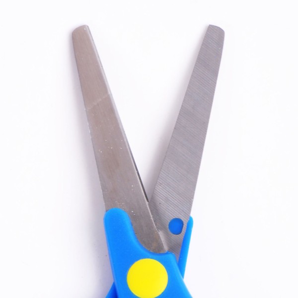5 inch safe plastic handle DIY scissors student scissors