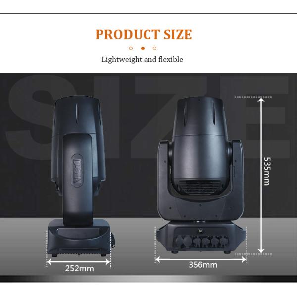 100W Stage Light With Laser Moving Head Lights Stage Effect Pattern Moving Head Light Beam for KTV