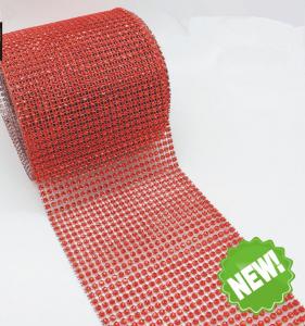 Quality 5 yards 10 yards Sew on Plastic Rhinestone Mesh Trimming Wholesale For Wedding Decors for sale