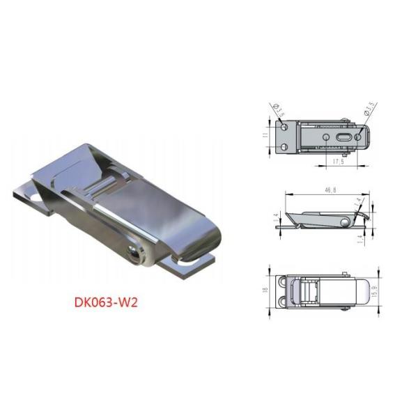 SPCC Small Spring Loaded Toggle Latch SUS304