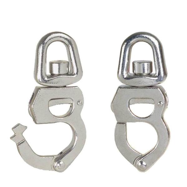 Rigging Hardware Stainless Steel Quick Release Swivel Snap Shackle with P Function