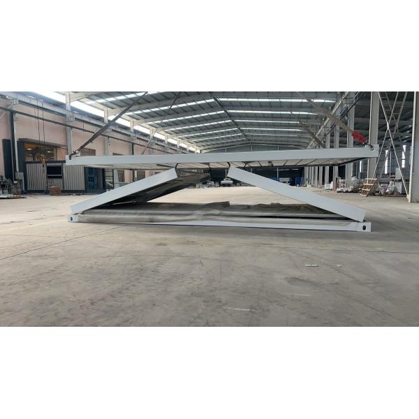 Flexible Quick Assembly 20ft Waterproof Fireproof Folding Frame Container Van House in Modern Style with Security Door