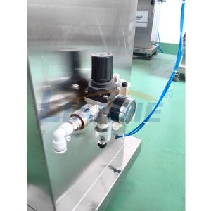 Vertical Piston Semi Automatic Paste Filling Machine , Antirust Liquid Filler