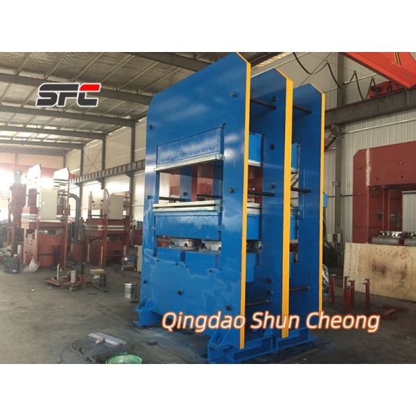 PLC Control Rubber Vulcanizing Press Machine with Customizable Heating Plates and 0-100MPa Pressure Range