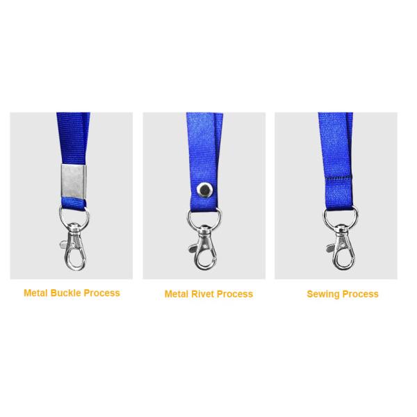Custom Logo Lanyards Polyester Material for Office Occasions