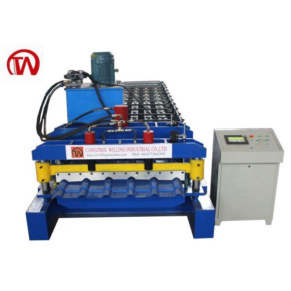 Metal Building PPGI PLC Delta Ibr Roll Forming Machine