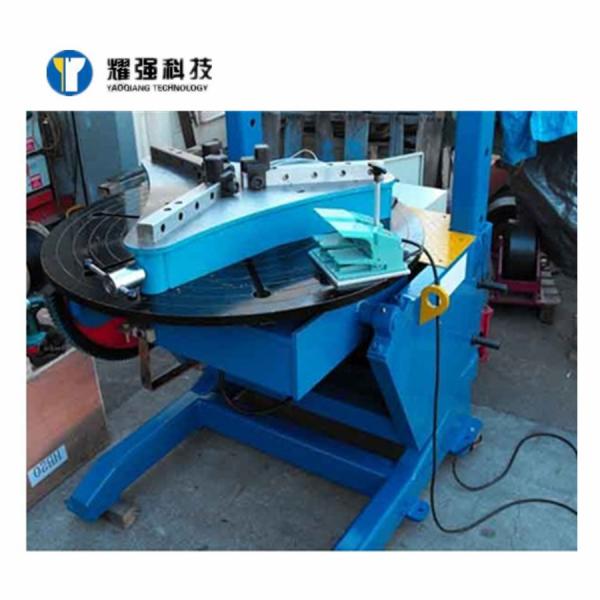 3T Rotary Welding Positioner Turntable Table 1400mm For Pipe Tank