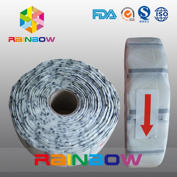 Roll Recyclable Clear Triangle Label Tactile Warning For Blindman / Stickers