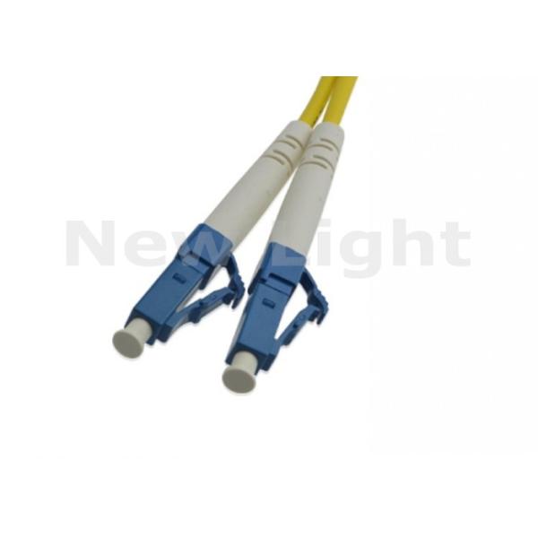 3M LC UPC Single Mode Fiber Optic Jumper Cable with 2.0mm Diameter and Simplex Fiber for LAN