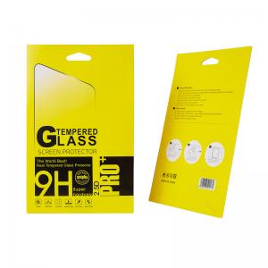China Customized Screen Guard Packaging Paper Box For Tempered Glass Film on sale