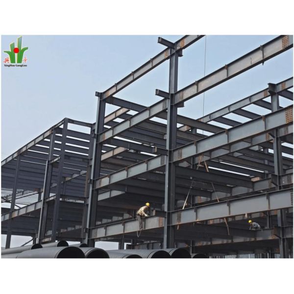 Seismic Resistant Prefab Metal Structures Quick Install Green Eco Large Span Steel Buildings