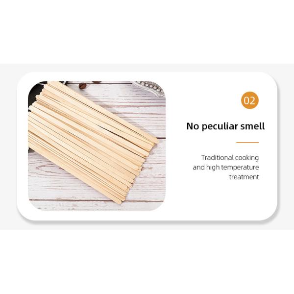 Corn Starch Coffee Stirrer Environmentally Friendly and Compostable for Easy Disposal