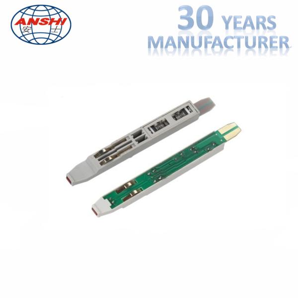 High Density 100 Pairs Cable Side Terminal Block with Voltage and Current Protection for MDF Main Distribution Frame