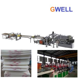 China PP Thick Sheet Production Line PP Thick Board Extruder Machine Single Screw Extruder on sale