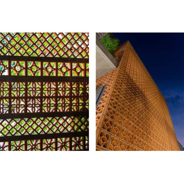 Partition Wall Decorative Breeze Block Antique Background Ceramic Hollow Bricks