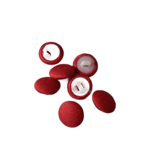 16L Fabric Covered Buttons With Plastic Shank Using On Sweater Shirt