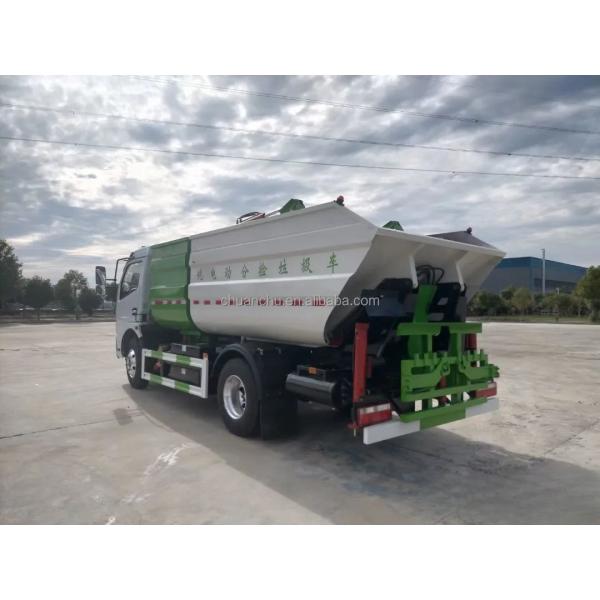 Pure electric garbage compactor truck battery system