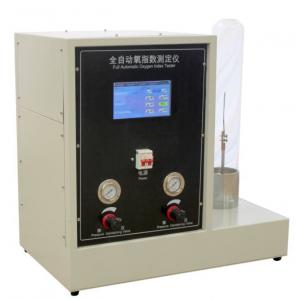 Quality ASTM D 2863 ISO 4589-2 Flammability Testing Equipment , Digital Oxygen Index Tester for sale