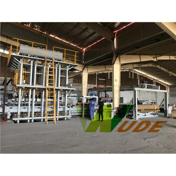 Auto Operation Short Cycle Laminate Floor Machine , HDF Board Lamination Machine