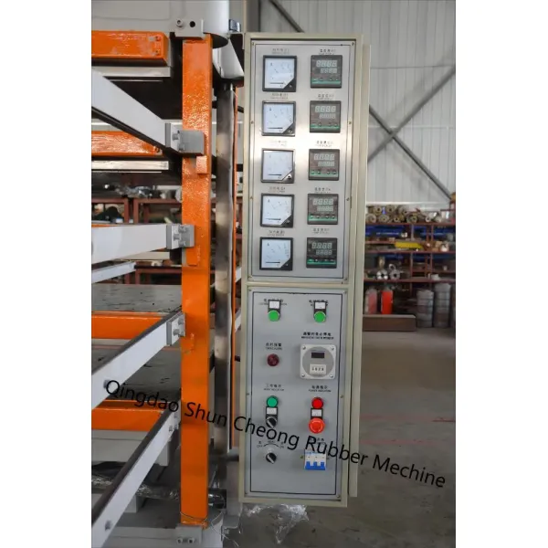 Rubber Floor Tile Vulcanizing Press