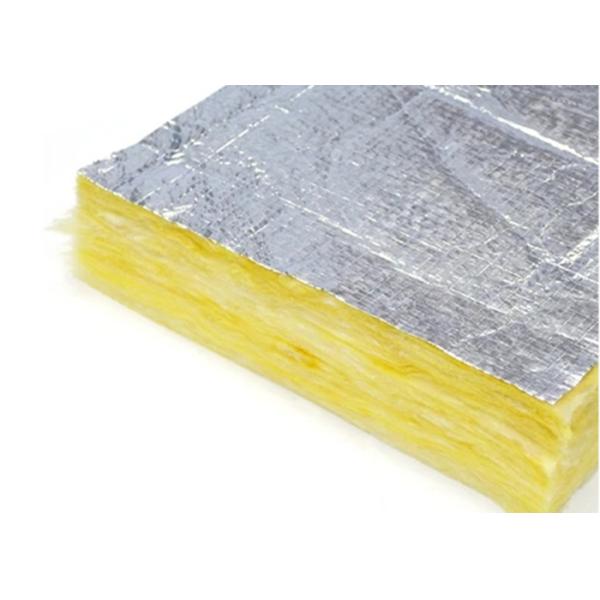 Harmless Glasswool Sandwich Panel , Noise Reduction Thermal Insulation Glass Wool
