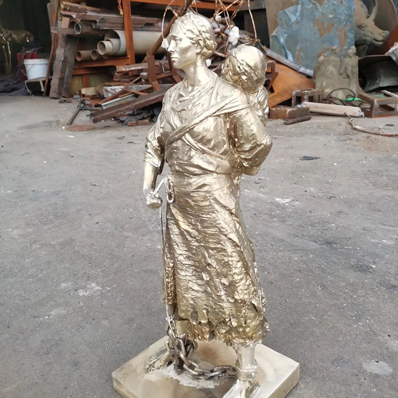 Handmade Clay Prototype Life Size Bronze Statues Sitting Reading Blank Mold