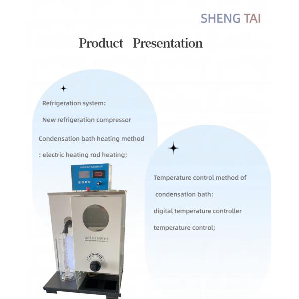 ASTM D86 Petroleum Testing Instruments Petroleum Product Manual Distillation Tester