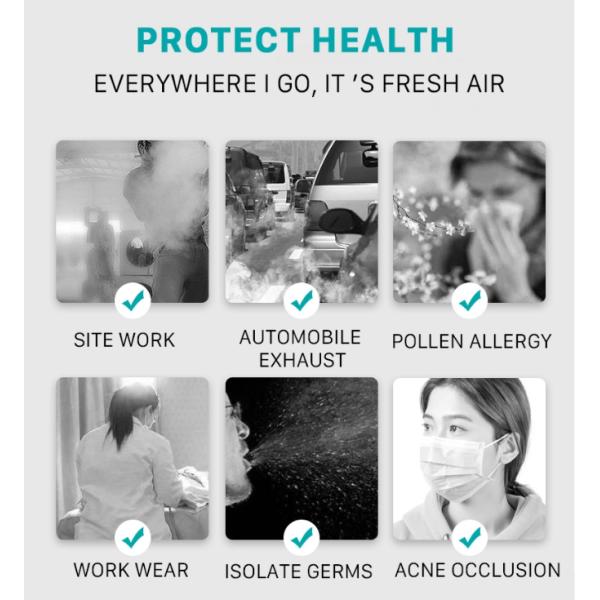 Pm 2.5 Earloop Anti Virus Dustproof KN95 Face Mask