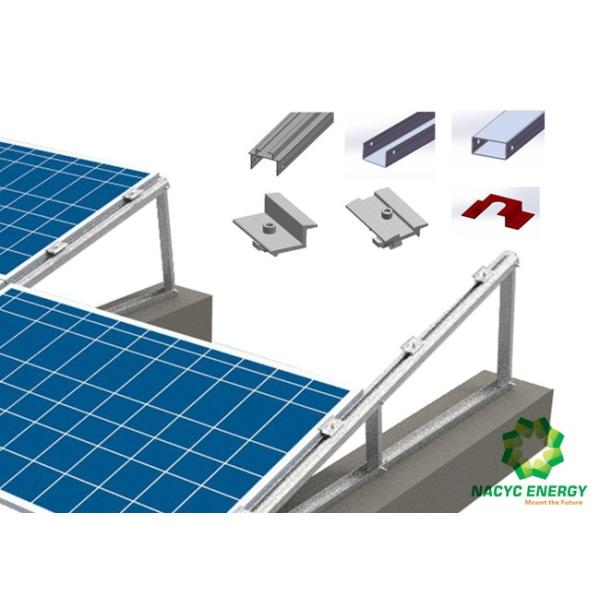 Roof Mounting Brackets Versatile Fast Installation Ballasted Solar Mounting Systems Pre - Assembled