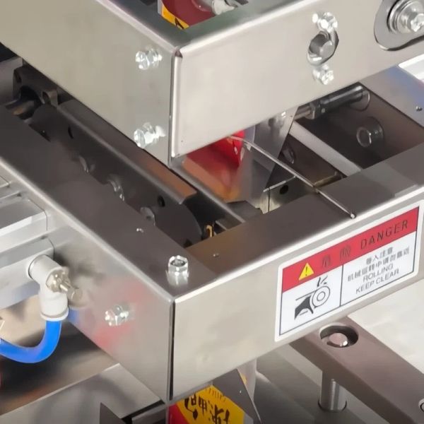Pneumatic Vertical Automatic Packaging Machine 450W 4 Side Sealing Packing Machine