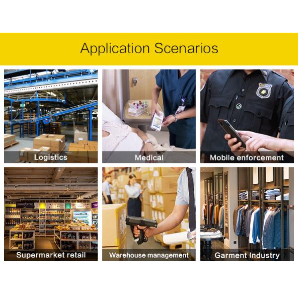 S5 Model IP67 Industrial Android 7.0 Handheld PDA Qr Code Scanner 1D 2D Barcode Reader for Logistics Warehouse