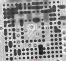 BGA solder bridge inspection example