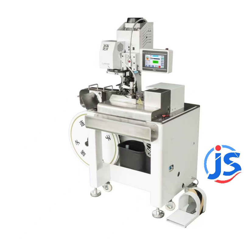 Semi-automatic Sheathed Multi Core Cable Cutting Stripping 2Ton Crimping Machine 22 AWG-30 AWG Cable Factory Agent Prices
